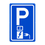Verkeersbord RVV E08o - oplaadpunt Abel&Co - BE04a