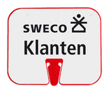 ConeSign - informatiepaneel kunststof voor op afzetkegel