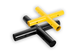 Connecteur de section en croix - Barrière de sécurité modulaire