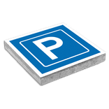 Dalle de signalisation 300 x 300 mm – Indication de parking