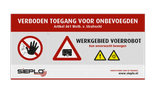 Veiligheidsbord 2:1 - in huisstijl - Duits