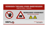 Veiligheidsbord 2:1 - in huisstijl - Duits