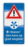ICE ALERT Informatiebord J37 400x800mm