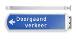 LED Lichtwegwijzer LWW2b met RVS behuizing 1875x120x580mm
