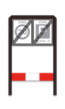 Zoneportaal TS_SQC met 2x RVV zone - 1x schrikhekplank