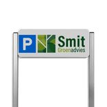 Parkeerplaatsbord type TS - met logo en/of eigen ontwerp - reflecterend
