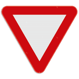 Verkeersbord SB250 B1 - Voorrang verlenen