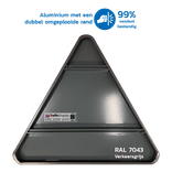 Verkeersbord SB250 A7b - Rijbaanversmalling links