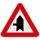 Verkeersbord SB250 B15c - Voorrang op kruisende zijweg