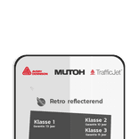 Informatiebord ruit reflecterend met je eigen opdruk