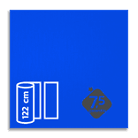 Classe 1 - Film réfléchissant bleu adhésif T-1505-B - largeur 1220 mm