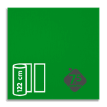 Classe 1 - Film réfléchissant vert adhésif T-1507-B - largeur 1220 mm