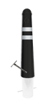 Hanzestadter - Ø164x750mm verwijderbaar zonder grondstuk