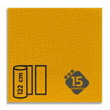Classe 3 - Film réfléchissant jaune fluo T-7511 - largeur 1220 mm
