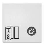 Magneetbord reflecterend klasse 1 T-1500