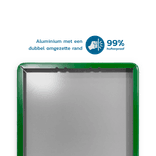 Informatiebord receptie vierkant - reflecterend