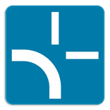 Verkeersbord SB250 G type VIII onderbord - Voorrangsaanduiding