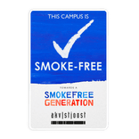 Informatiebord + eigen logo - Smoke-free Generation
