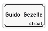 Straatnaambord België 4:2 - Klassieke rand