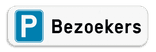 Parkeerplaats bord - Parking Bezoekers