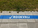 Wegmarkering wegenverf -  Rookvrije Generatie