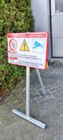 Instructiebord bezoekers / leveranciers - Coronavirus (COVID-19)