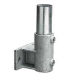 Fixation horizontale - Raccord de tube en acier galvanisé