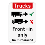 Panneau Trucks Drive In Forwards Only