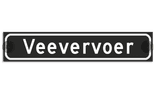 Autobord met zuignappen 500x100mm Veevervoer reflecterend
