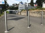 Borne en inox - Disponible en 60, 76, 89 ou 102mm - Poteau anti-stationnement