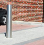 Absperrpfosten aus Edelstahl Ø154-204 mm