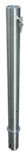 RVS afzetpaal Ø76-102mm - 900mm boven de grond - uitneembaar
