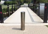 Borne fixe en acier inoxydable Ø154 ou Ø204 mm