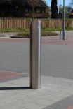 RVS afzetpaal Ø154-204mm - vast of uitneembaar