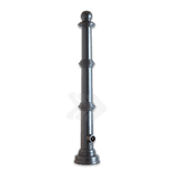 Poteau de trottoir Emmen gris anthracite avec noyau intérieur en acier