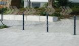 Trottoirpaal - type Zwolle - antracietgrijs RAL 7016