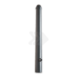 Trottoirpaal staal - type Enschede - conisch Ø76-Ø102mm - antracietgrijs RAL 7016