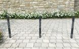 Poteau de trottoir Breda en acier galvanisé - plusieurs couleurs disponibles