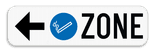 Informatiebord Pijl - Rookzone