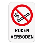 Verbodsbord - Roken verboden