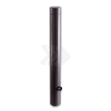 Poteau de trottoir Arnhem gris anthracite RAL7016 à paroi épaisse