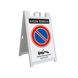 CarrySign TS 635x1140mm - stoepbord vol reflecterend