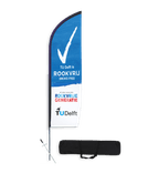 Beachflag 800x2200mm - Rookvrije Generatie