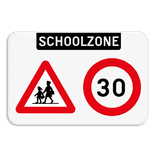 Informatiebord - Schoolzone - A23 - C43