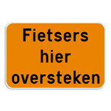 Tekstbord landscape 3:2 - eigen tekst