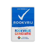 Informatiebord Rookvrij Speeltuin met logo