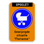 Verkeersbord - Geboorte