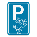 Panneau de stationnement - Naissance - Garçon