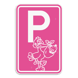 Panneau de Stationnement Naissance Fille