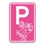 Parkeerbord - Geboorte - Meisje